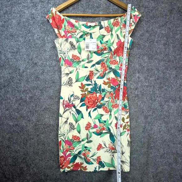 Guess Fernanda Knit Dress Women Small Garden Party Romantic 50s Inspired Picnic - Picture 5 of 8